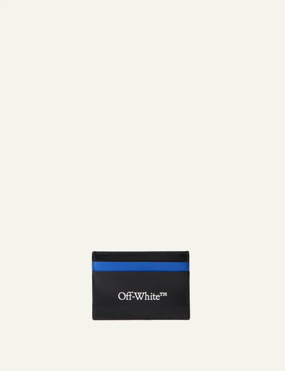 Off-White Out Of Office Sneaker Card Case black arrow logo back detail