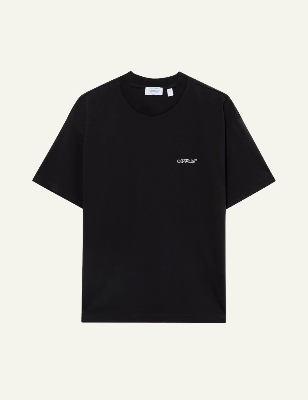 Off-White Women’s Black Embroidered Arrow Flower T-Shirt