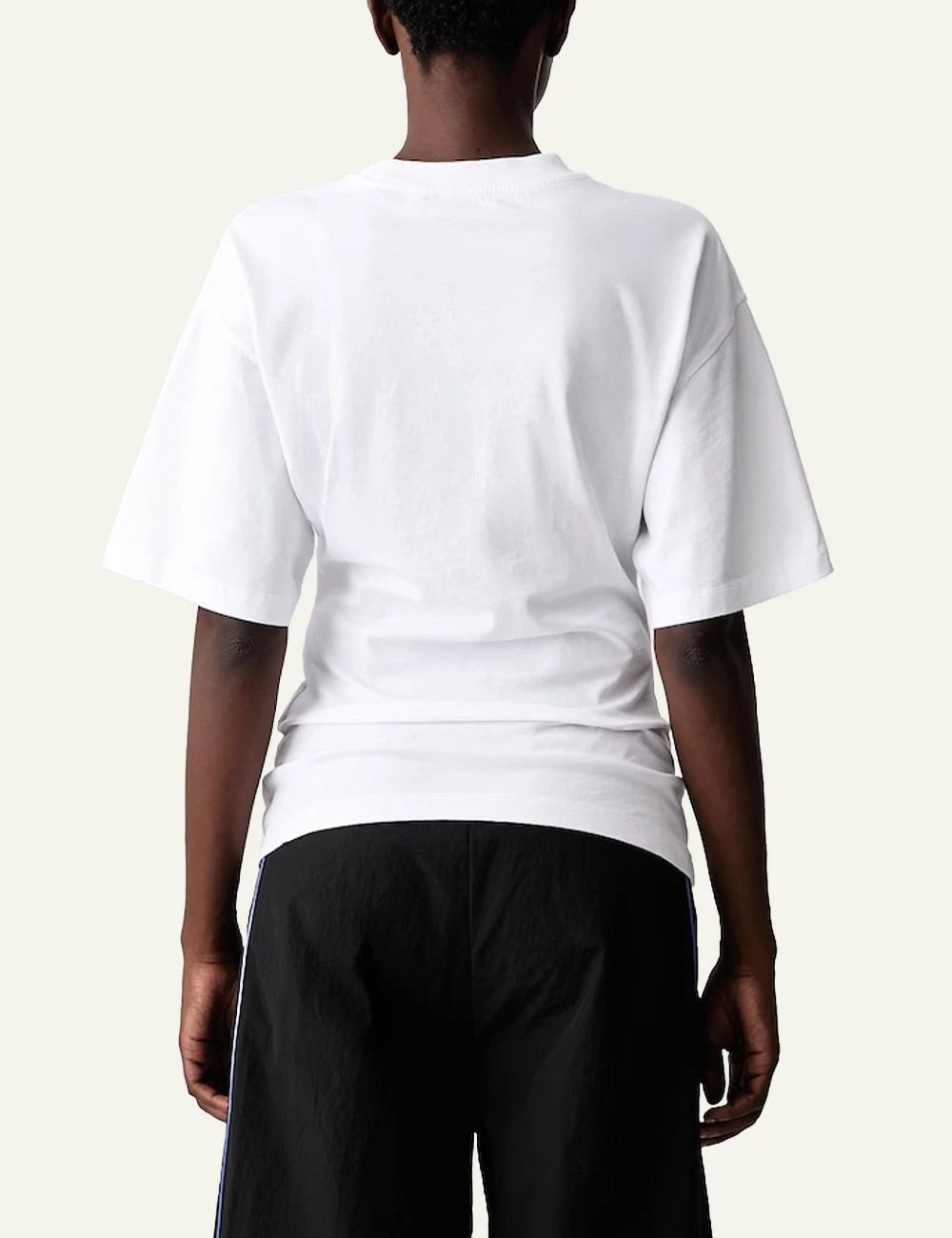 Off-White Women’s White Cotton Question Everything T-Shirt back