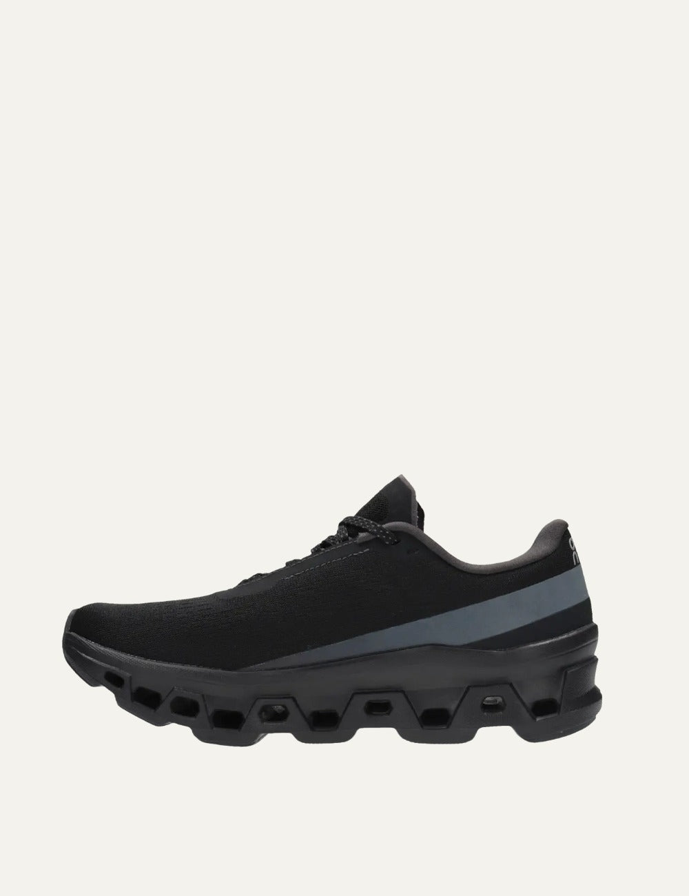 On black women's running shoes with CloudTec cushioning profile