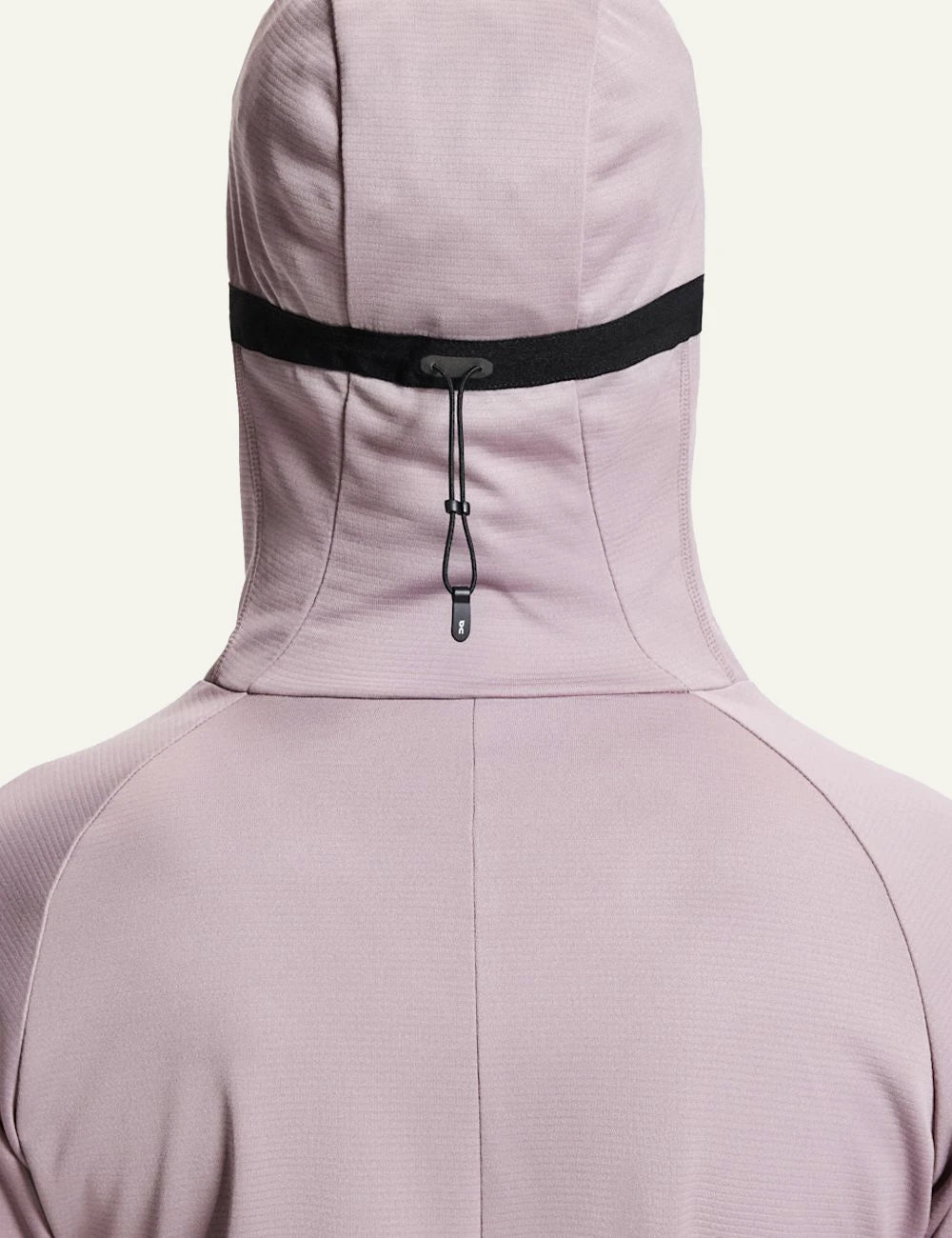 On Climate Zip Hoodie pink women back detail