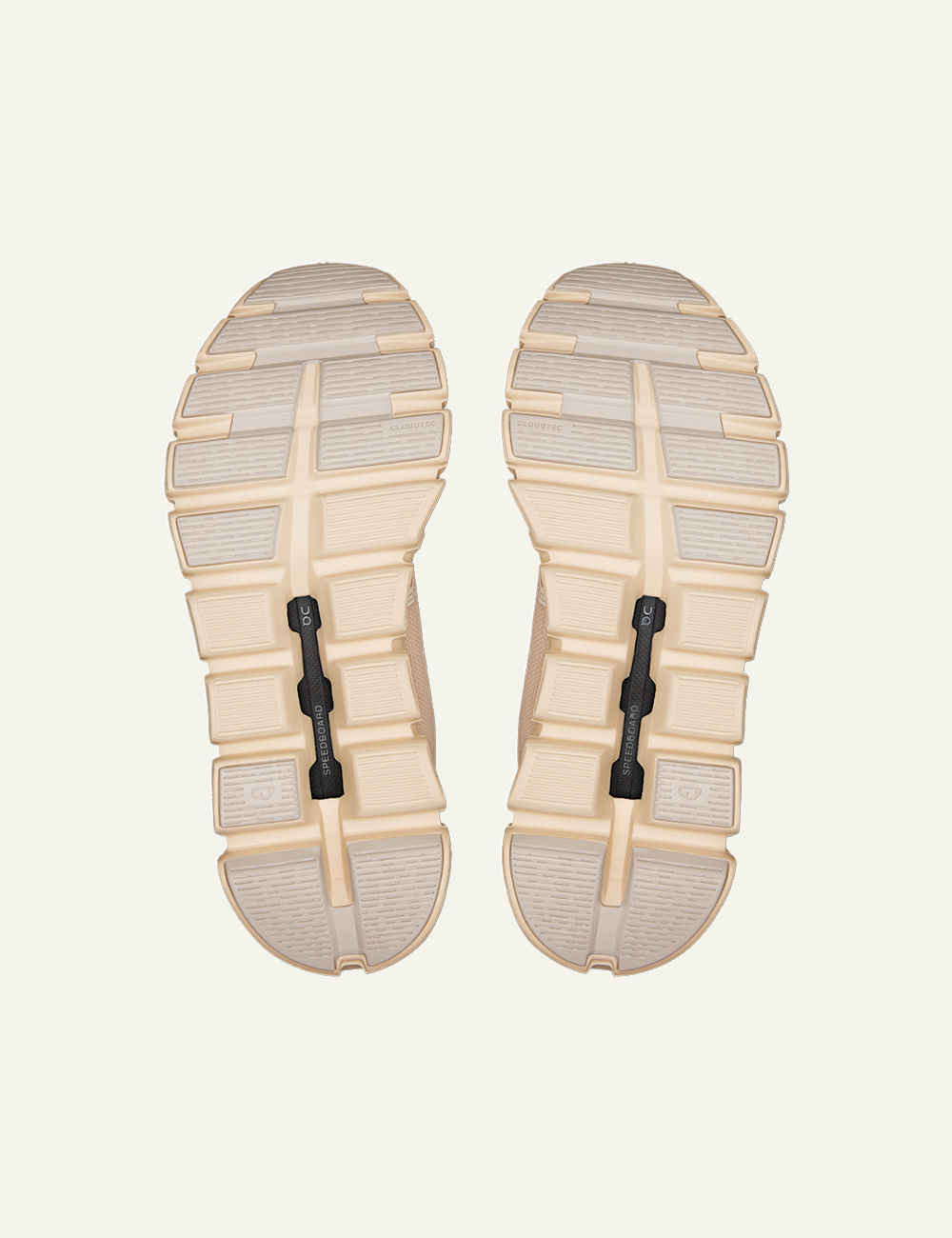 On Cloud 6 sneaker beige sole view