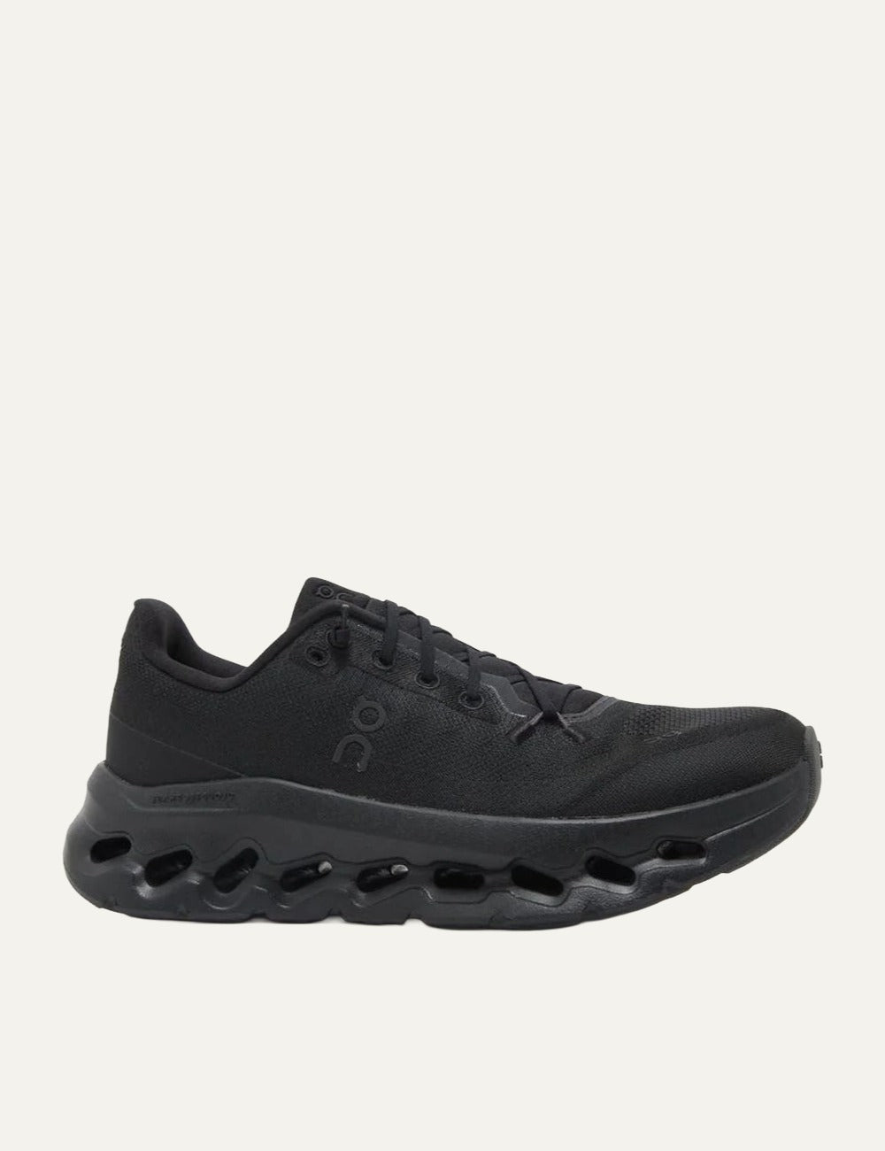 On Cloudtilt Sneakers Total Black Side View