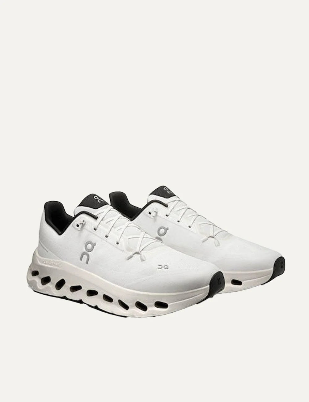 On Cloudtilt Pearl Ice sneakers with CloudTec Phase cushioning angled