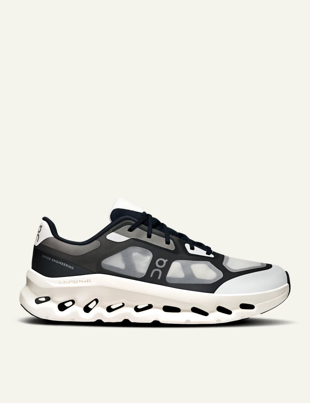 On Cloudtilt Remix Black Ivory sneakers with CloudTec Phase cushioning