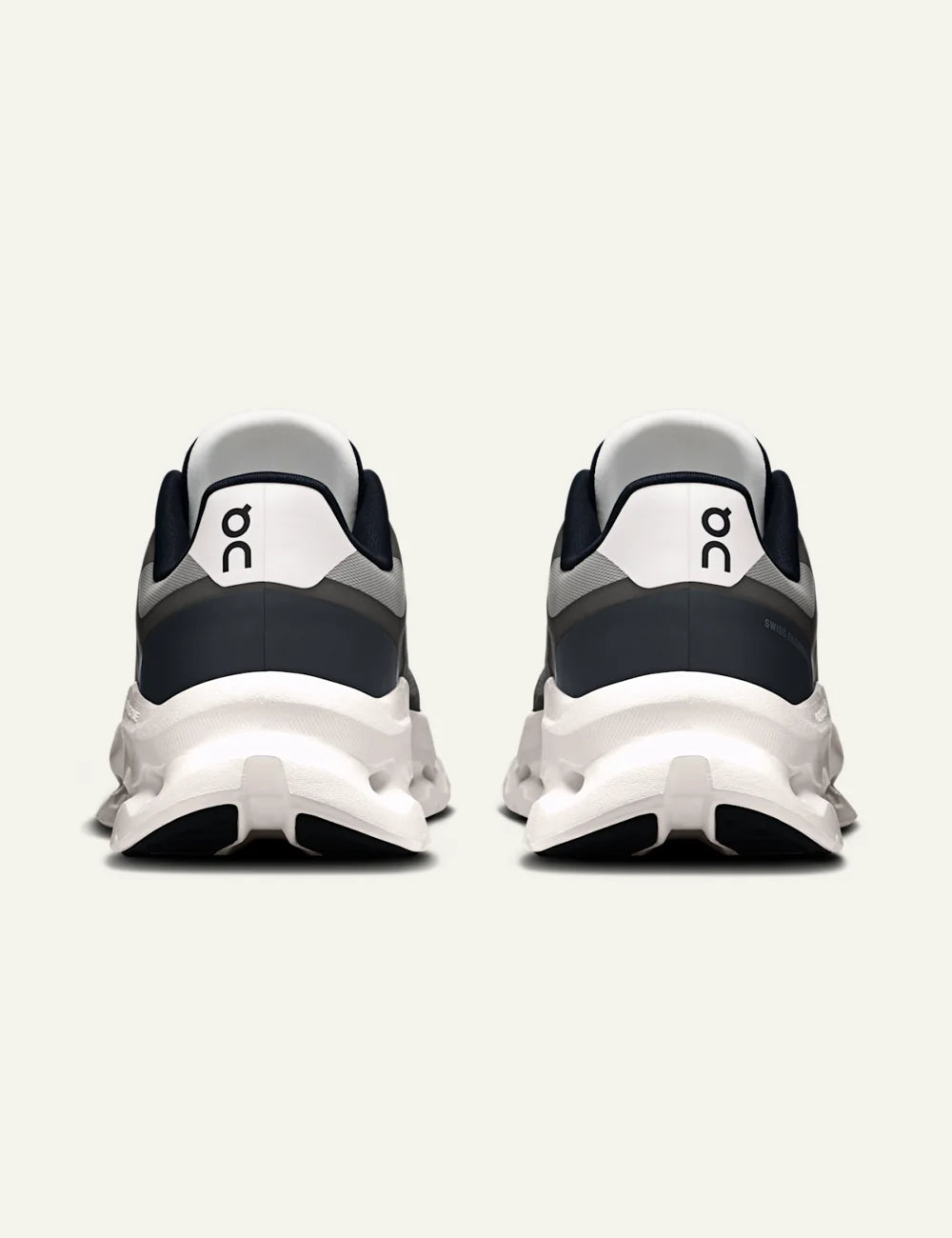 On Cloudtilt Remix Black Ivory sneakers with CloudTec Phase cushioning back
