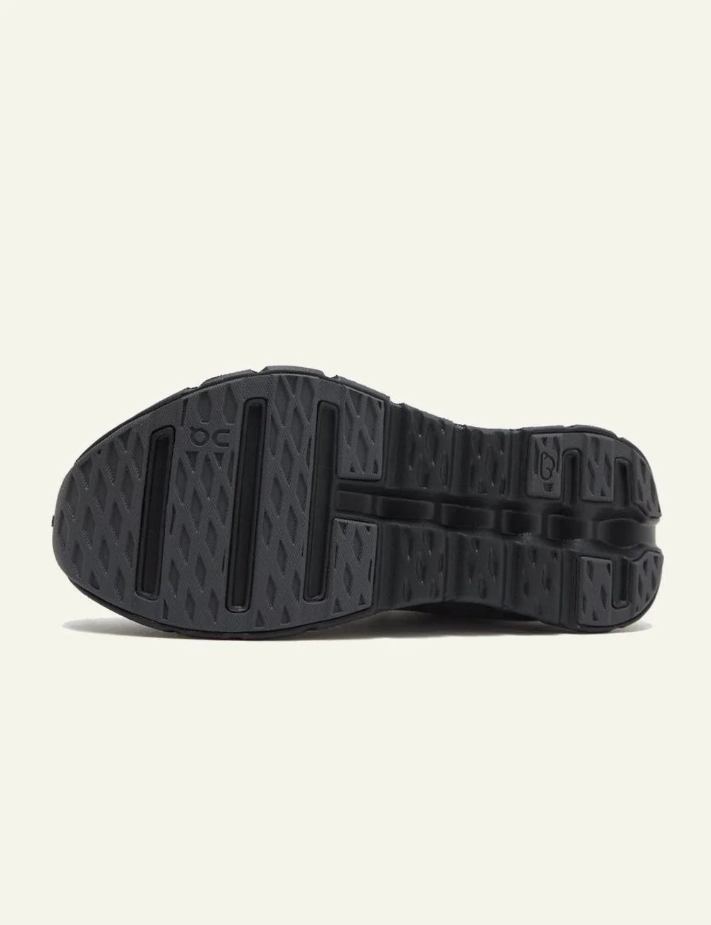 On Cloudtilt Sneakers Total Black Sole View