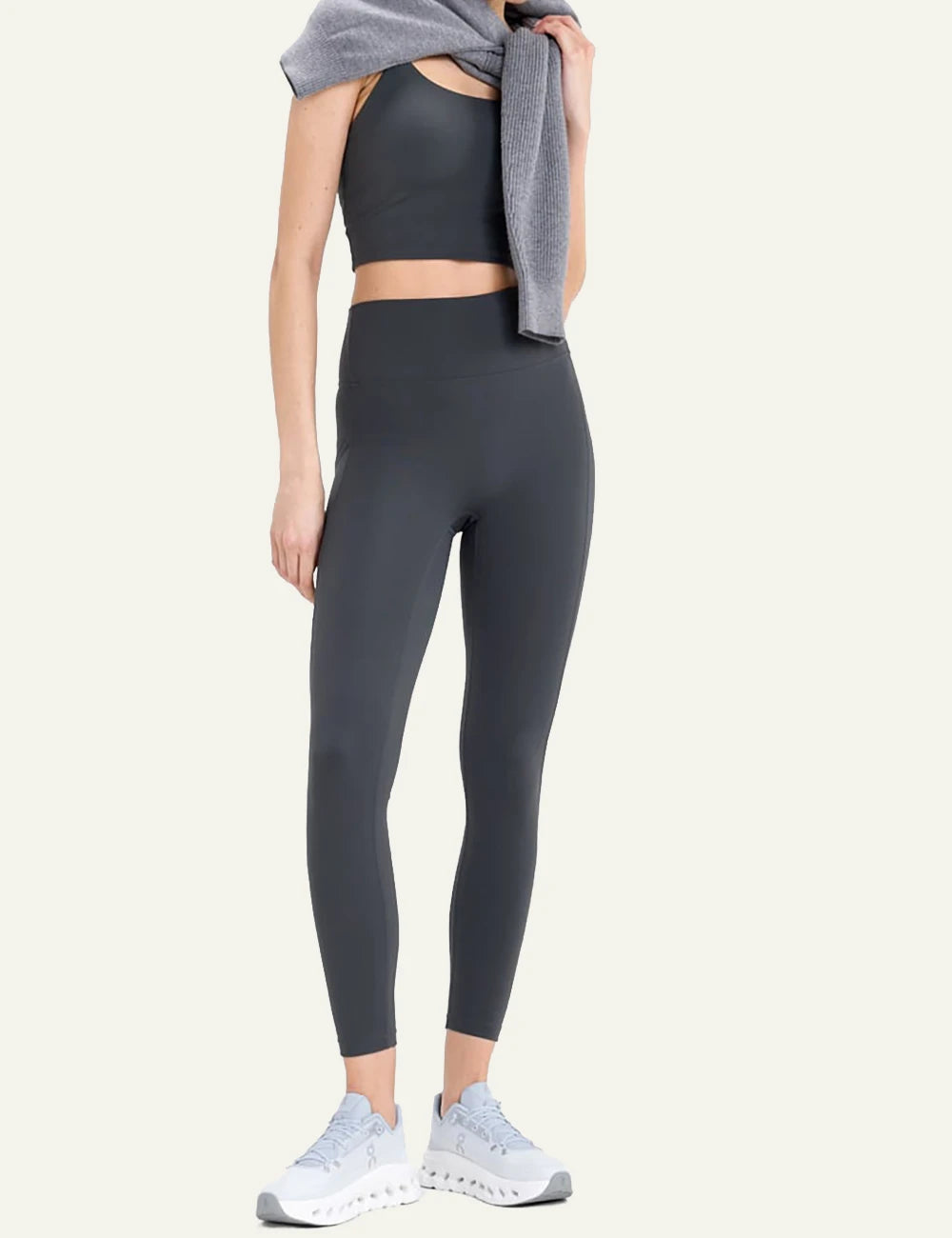 On Cloudtilt sneakers light blue full body view