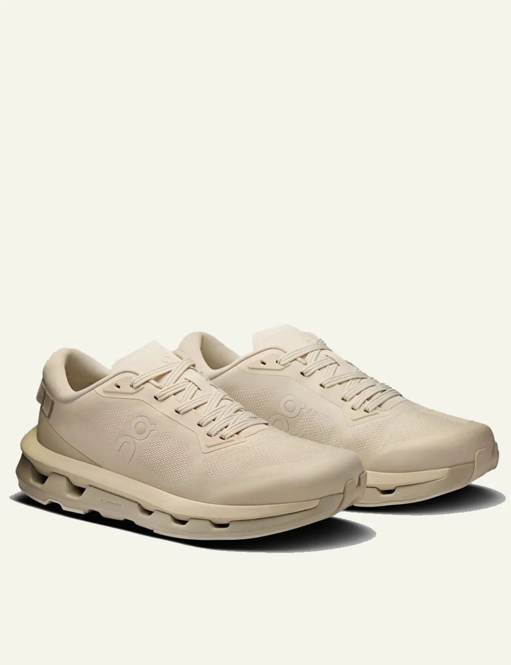 On Running sneaker beige profil