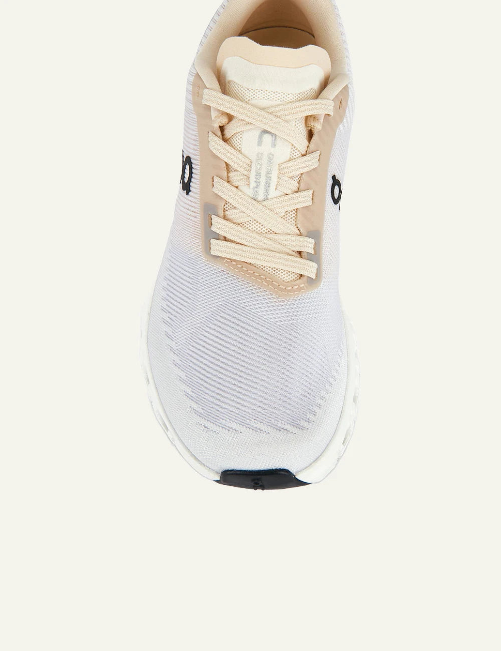 On running sneakers ekrou mesh upper CloudTec Helion sole top view