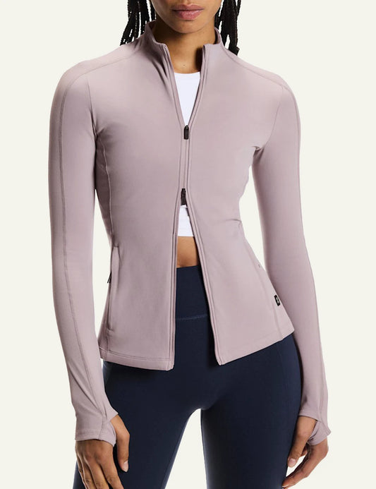 On Studio Jacket pink women front model