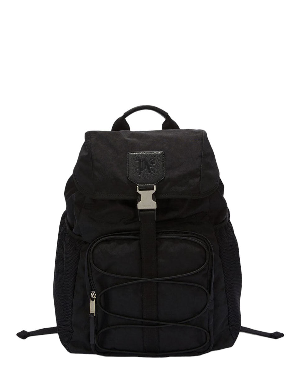 PALM ANGELS BUCKLE MONOGRAM BACKPACK PALM ANGELS