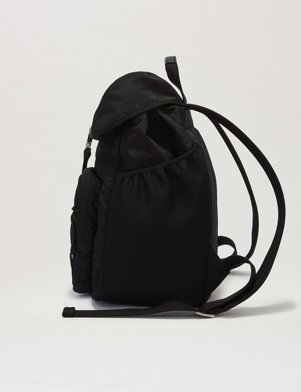 PALM ANGELS BUCKLE MONOGRAM BACKPACK PALM ANGELS