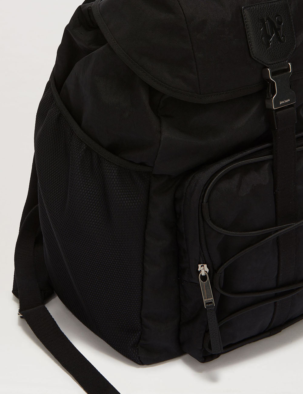 PALM ANGELS BUCKLE MONOGRAM BACKPACK PALM ANGELS