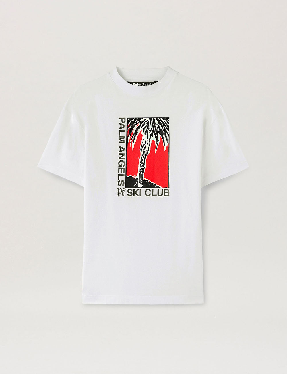 PALM ANGELS PALM SKI CLUB CLASSIC TEE PALM ANGELS