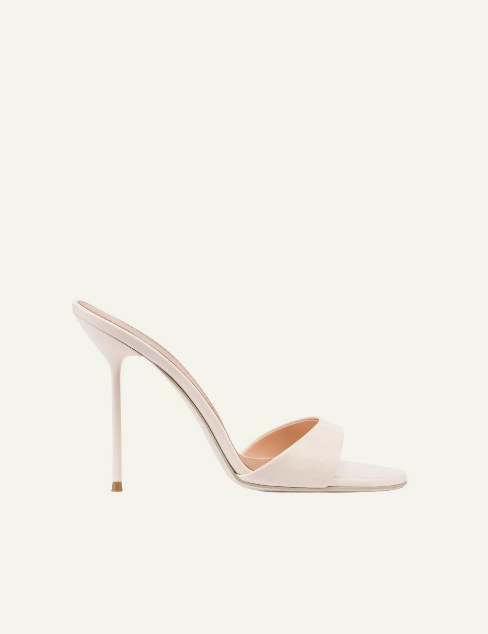 Paris Texas Lidia mule avorio  side view