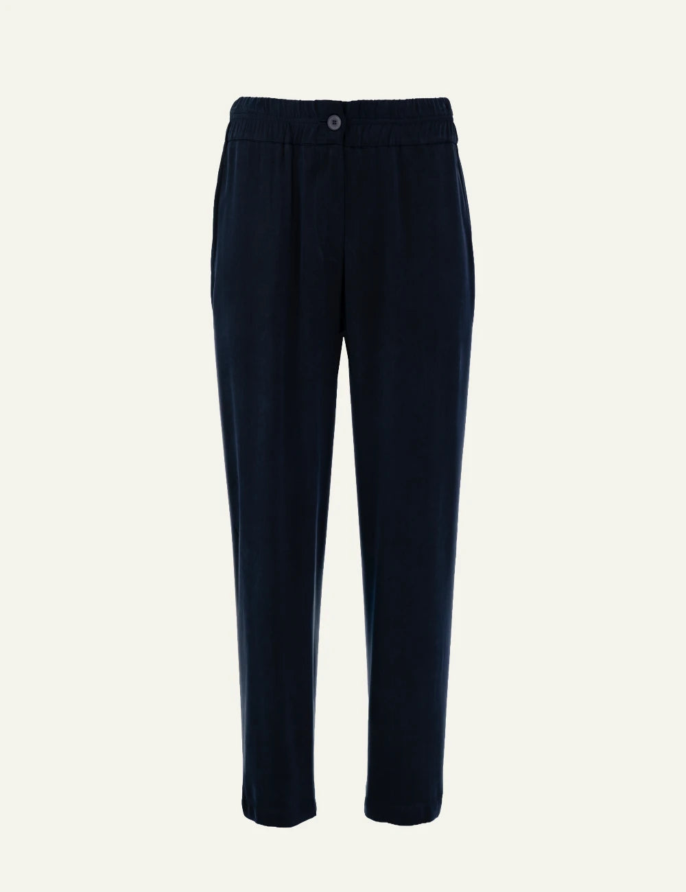 Philosophy green cupro viscose jogger pants for women
