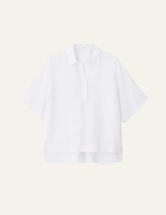 Philosophy oversized blouse white front flat
