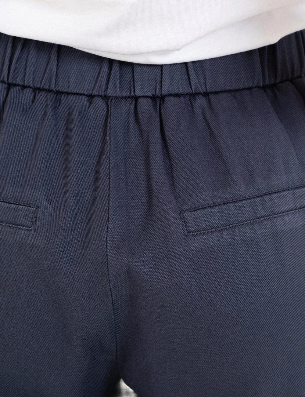 Philosophy blue regular pants back detail elastic waist