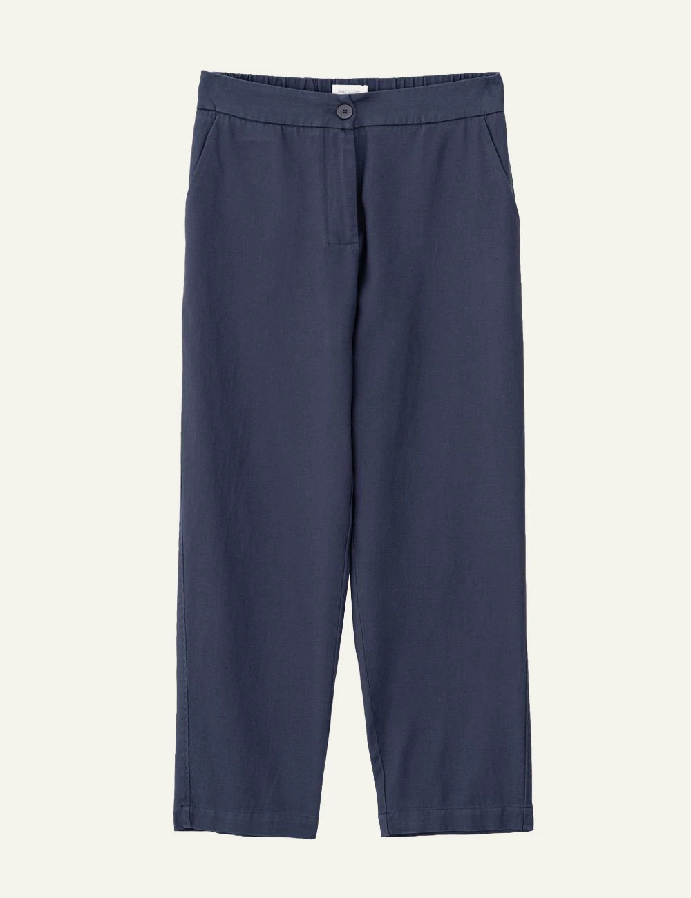 Philosophy blue regular pants flat lay front view