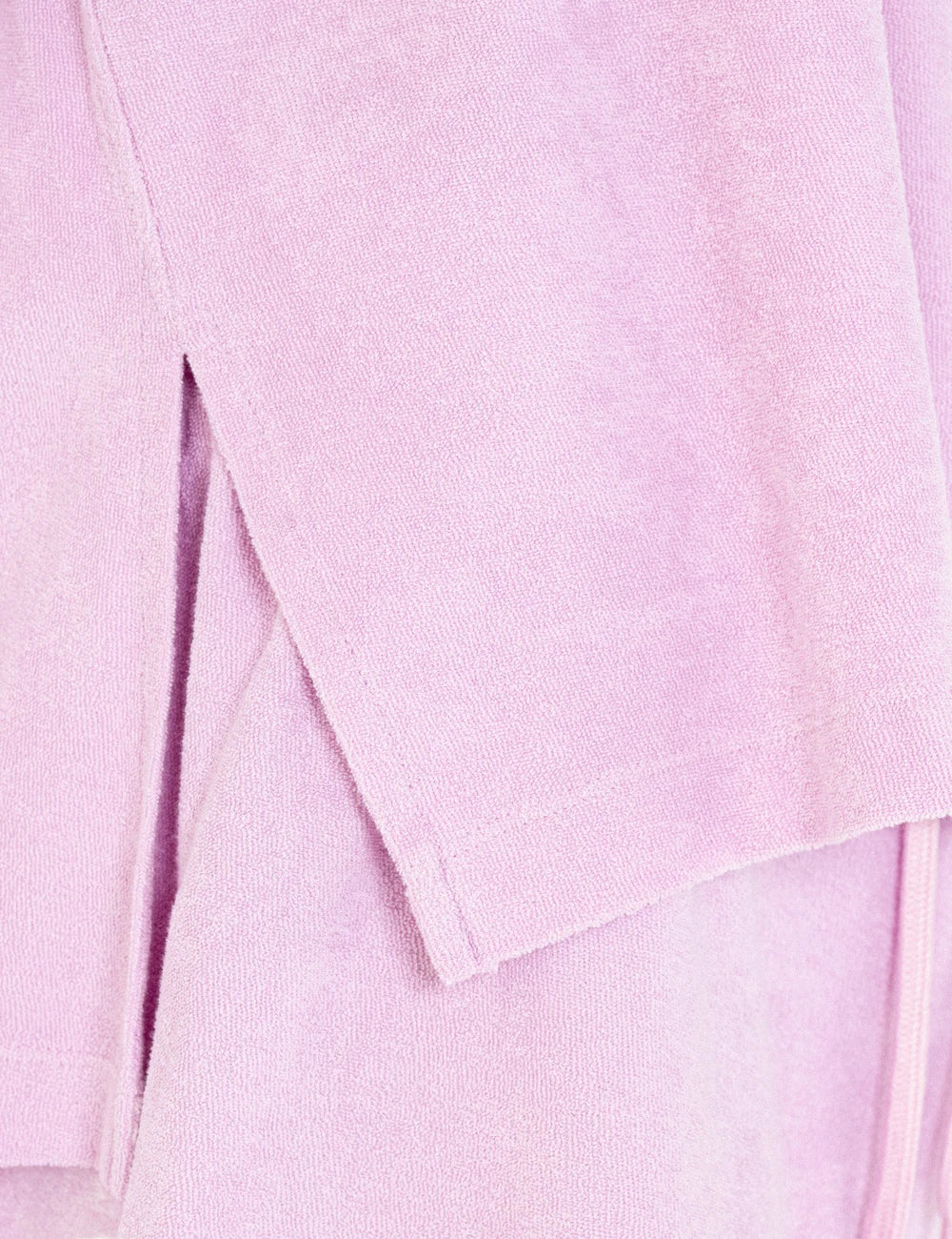 Philosophy short sleeve top pink loose fit round neck detail view