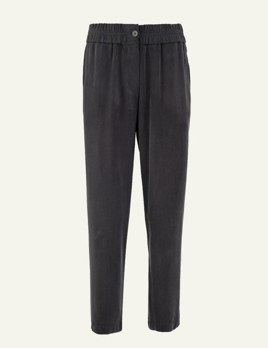 Philosophy women's anthracite cupro viscose jogger pants