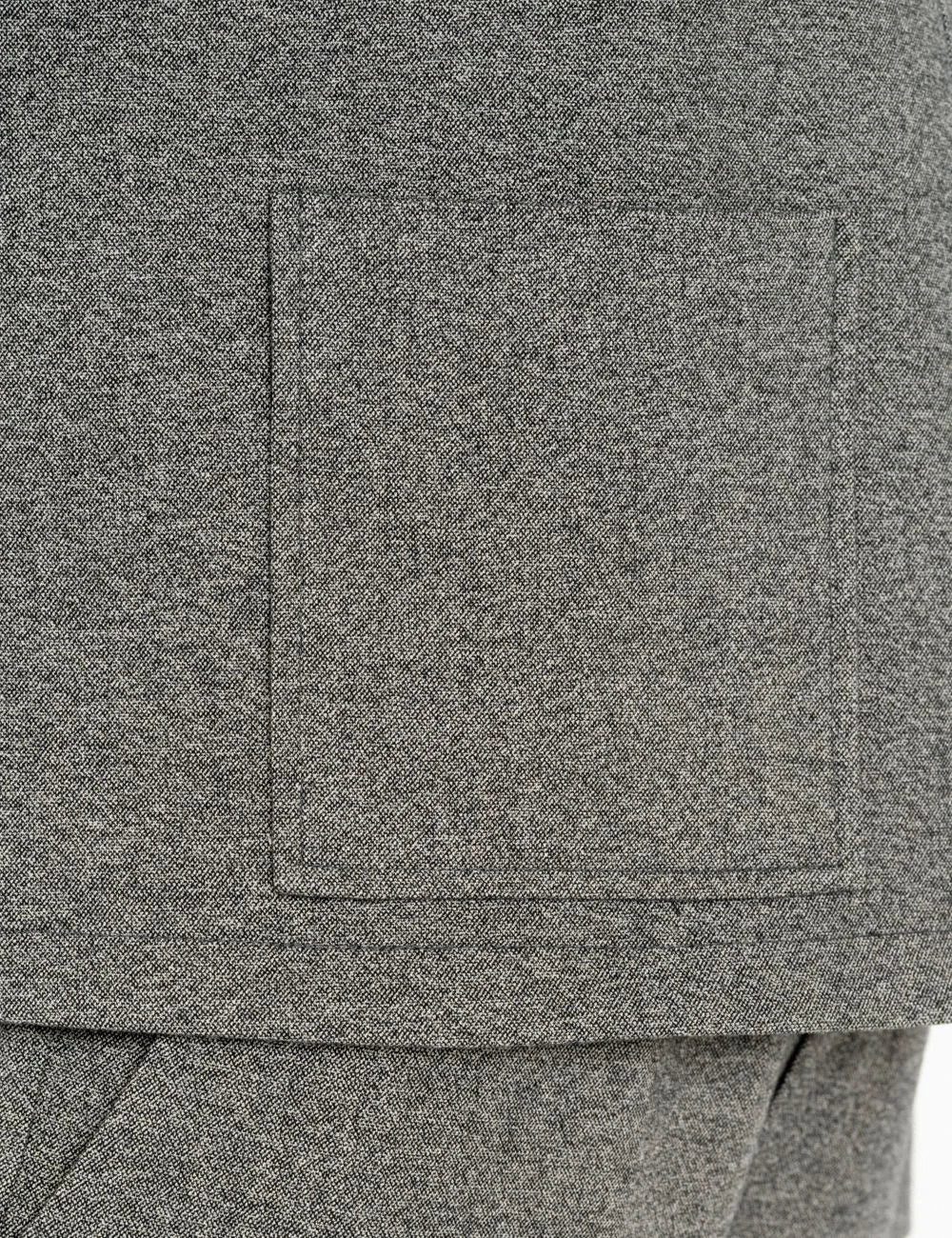 Philosophy women's anthracite heavy T/R jacket pocket
