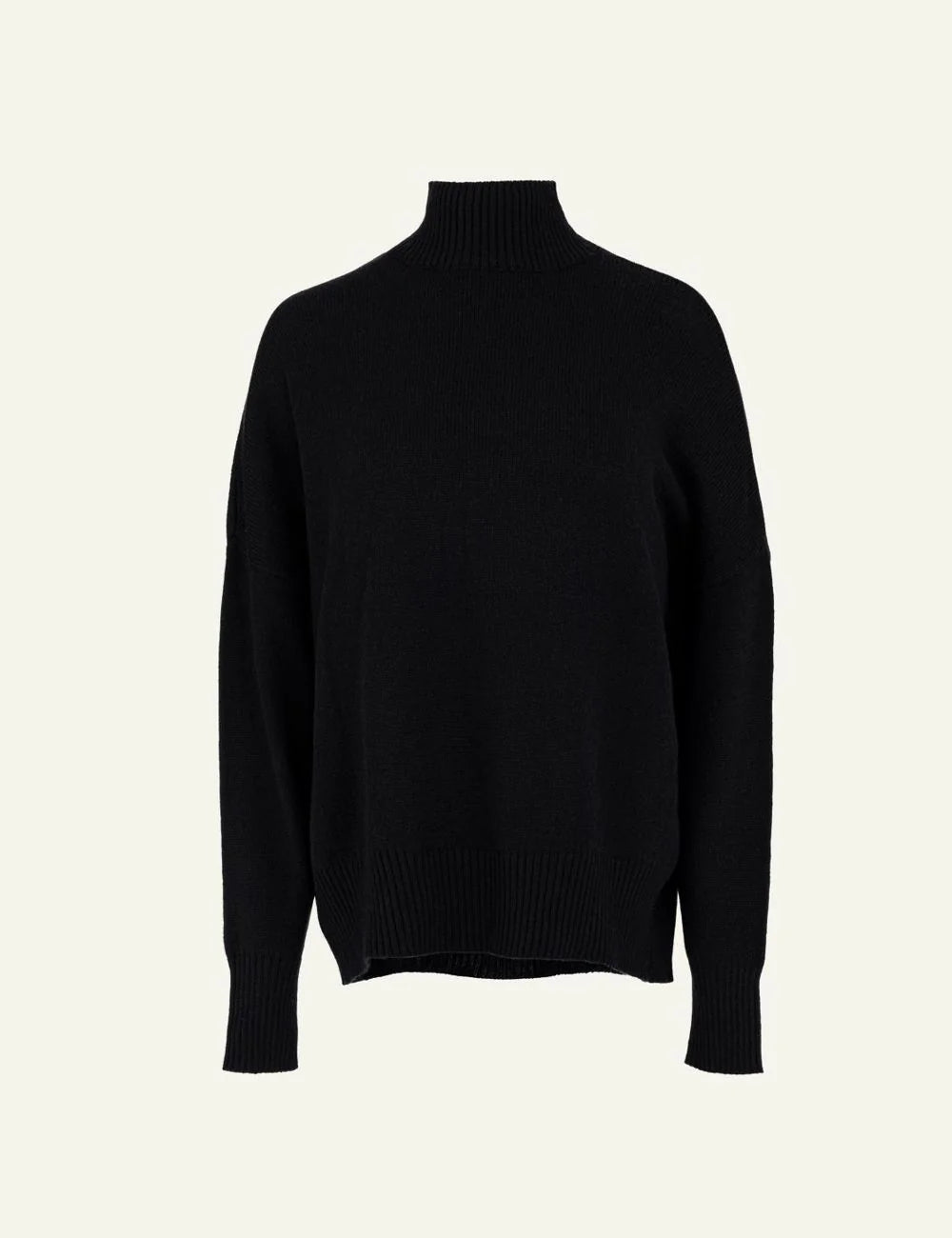 Philosophy women's black cashmere turtleneck sweater