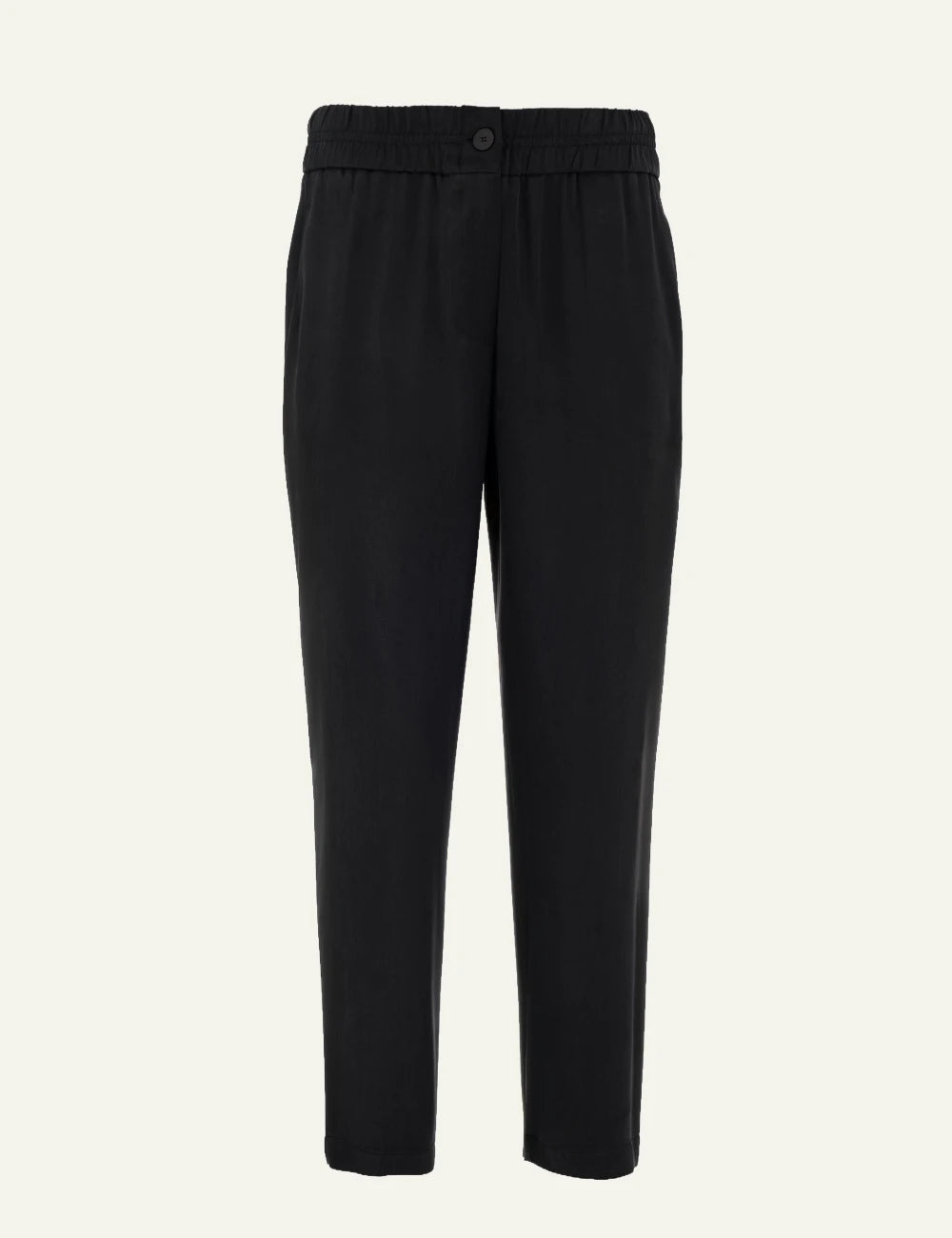 Philosophy women's black cupro viscose jogger pants
