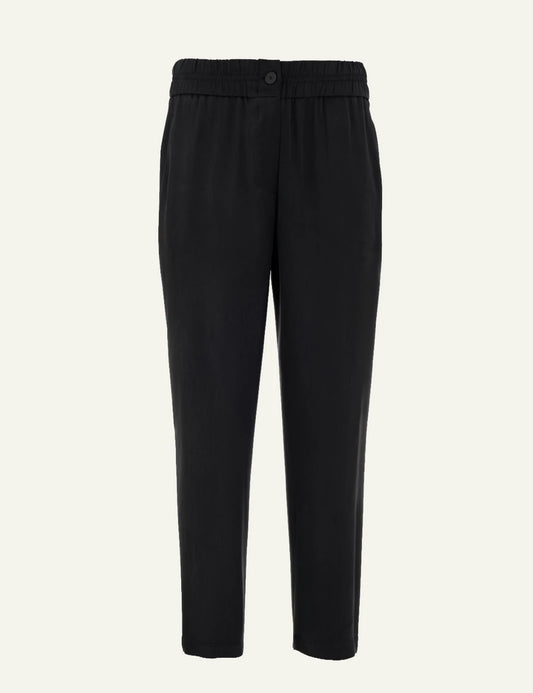 Philosophy women's black cupro viscose jogger pants