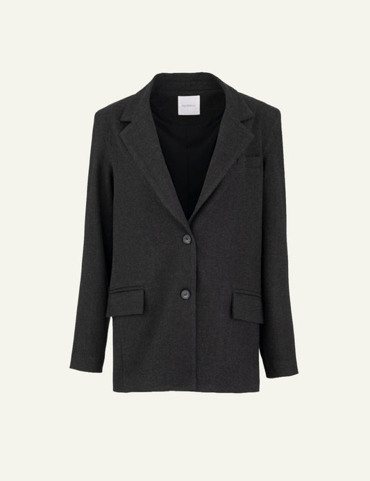 Philosophy women's black heavy T/R blazer