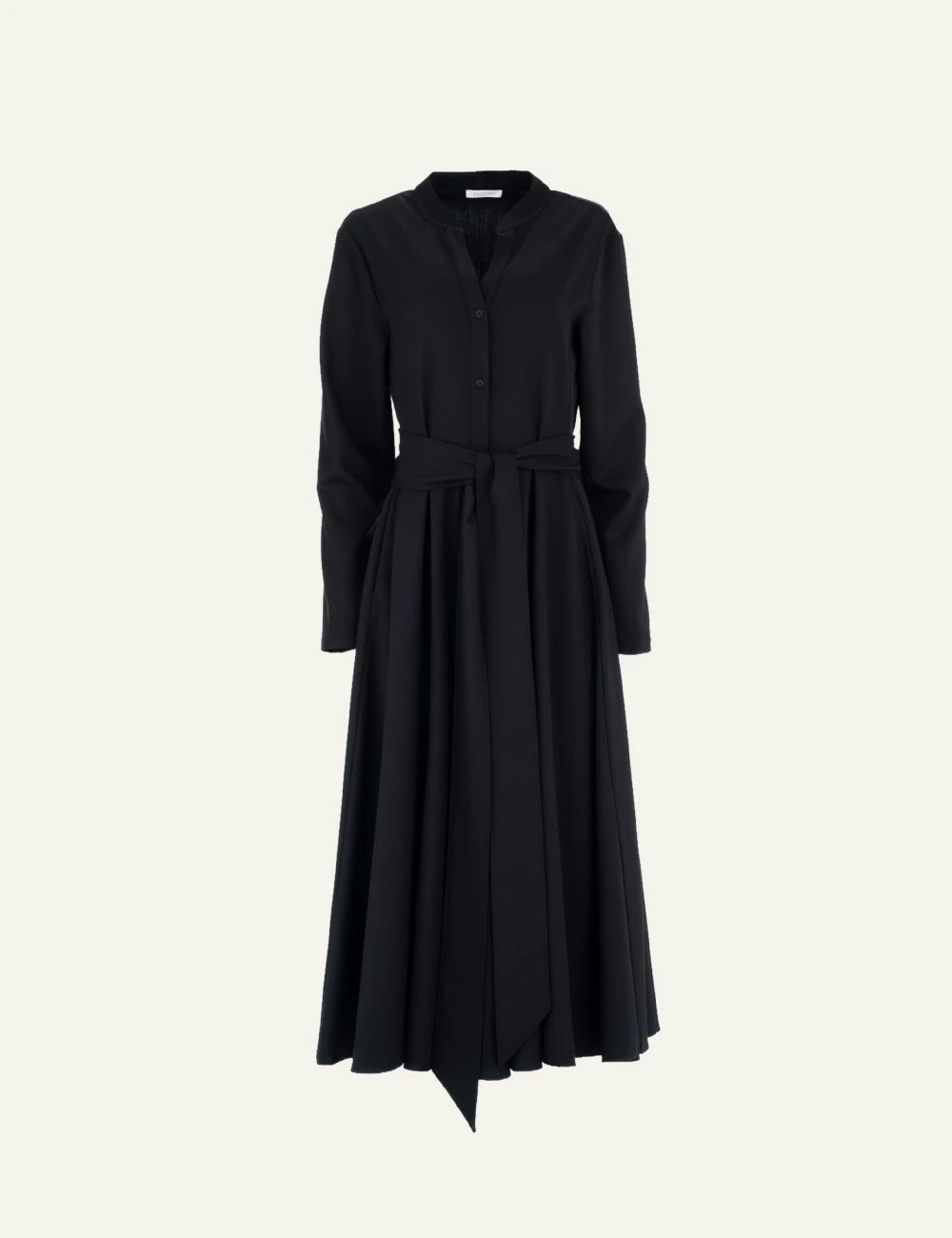 Philosophy women's black lightweight T/R maxi shirt dress