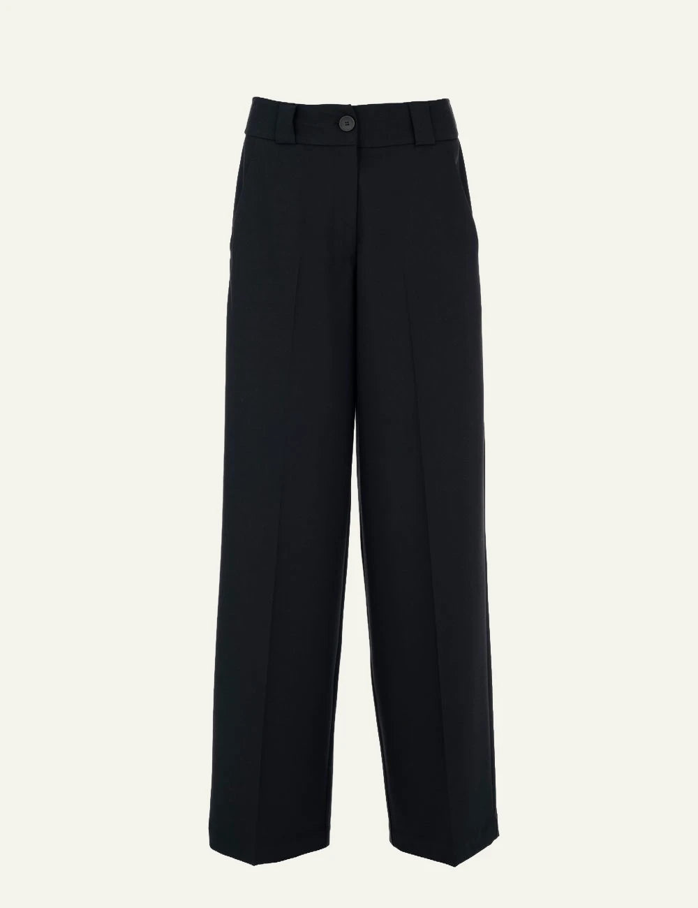 Philosophy women's black T/R wide leg pants product shot