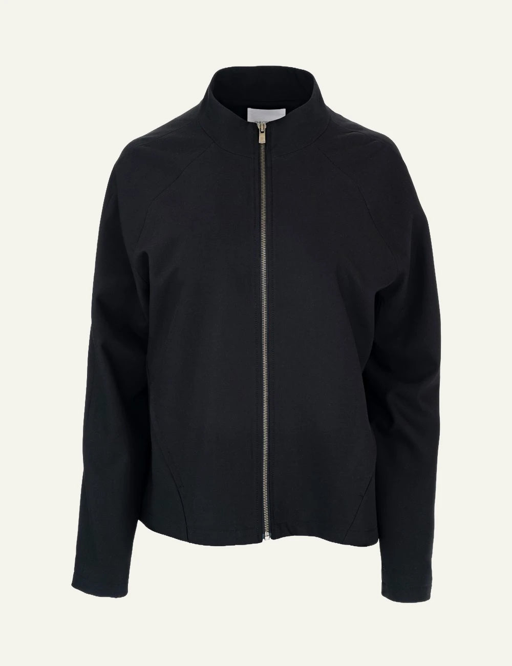 Philosophy women's black T/R zip-up jacket