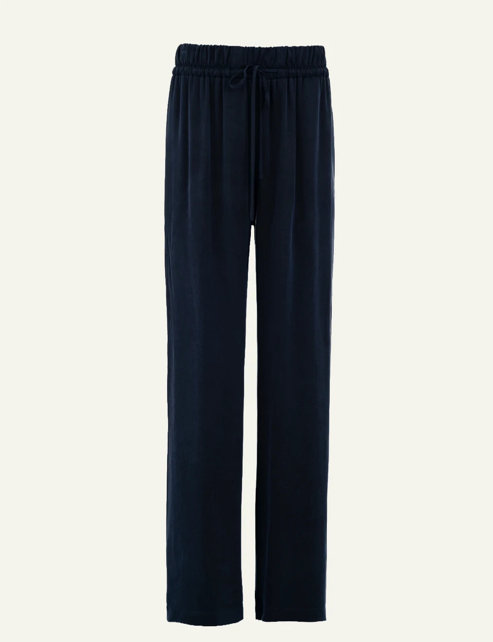 Philosophy women's blue-black cupro viscose wide leg pants