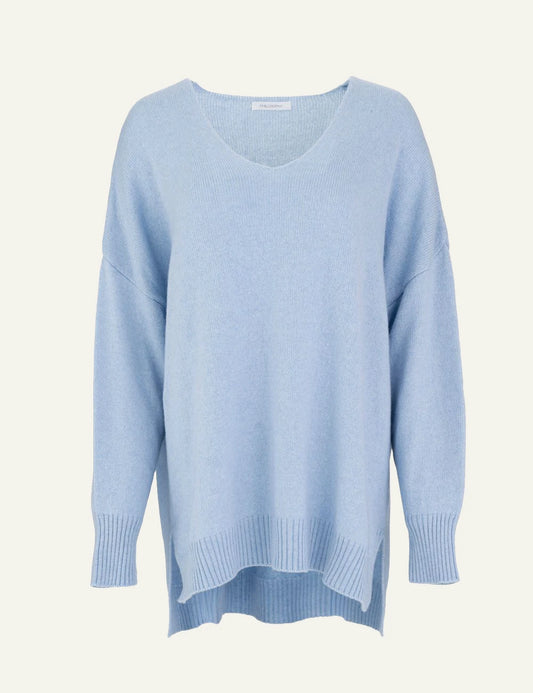 Philosophy women's ciel cashmere V-neck long sweater
