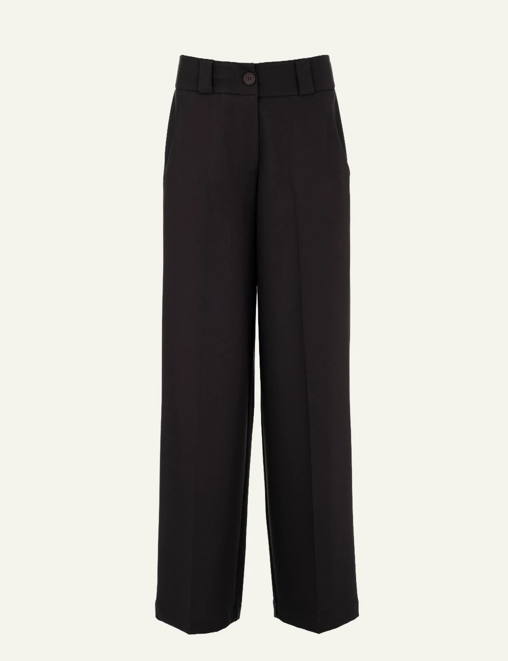 Philosophy women's dark brown T/R wide leg pants