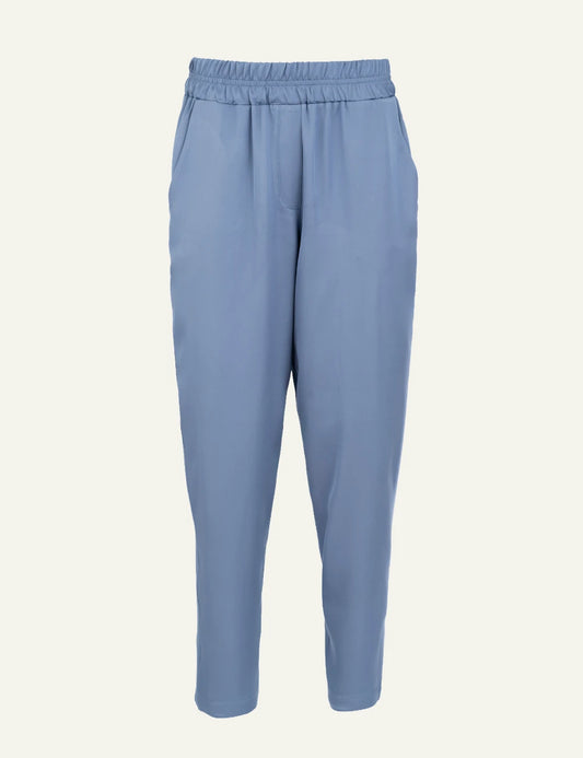Philosophy women's light blue ECOVERO satin jogger pants product shot
