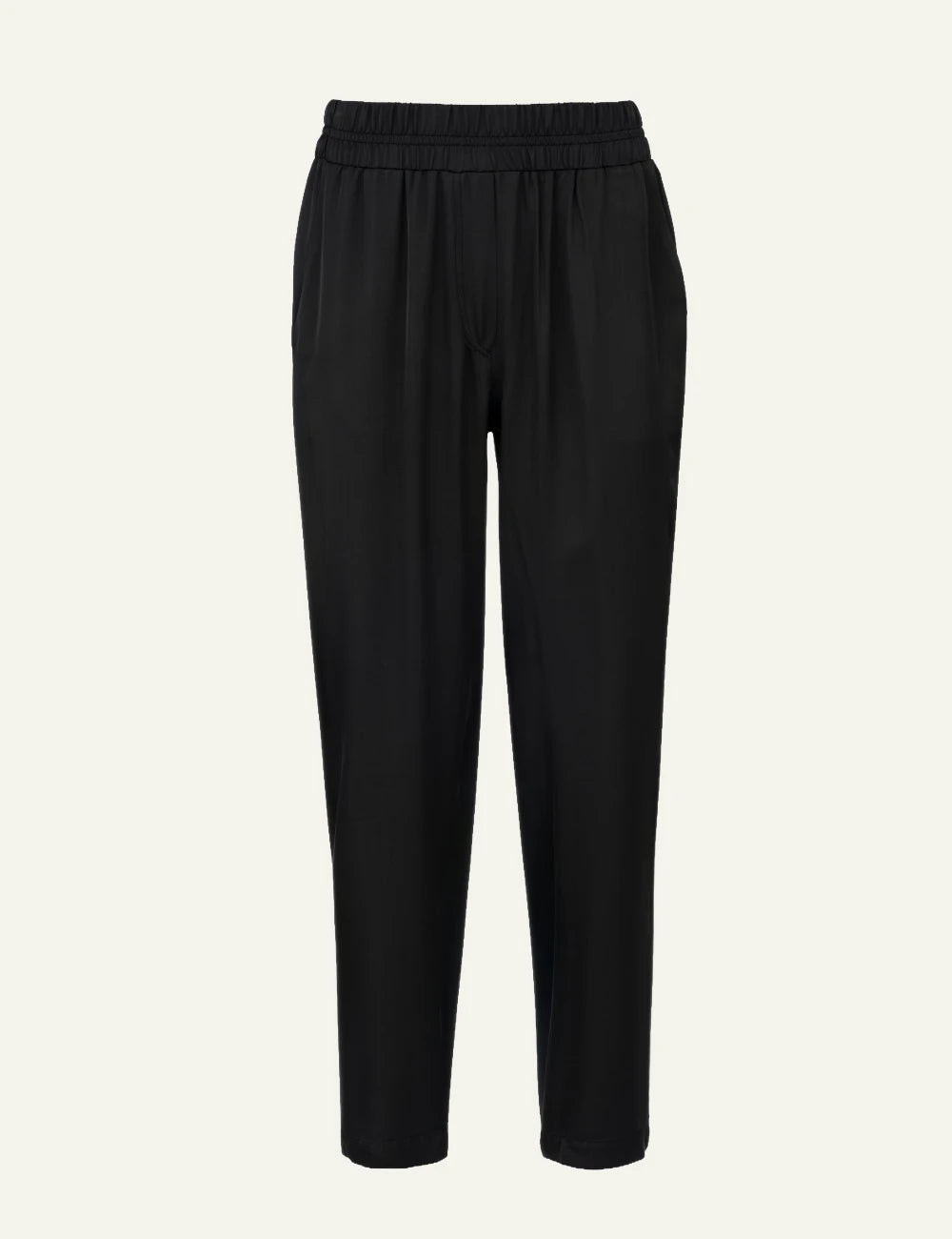 Philosophy women's off-black ECOVERO satin jogger pants