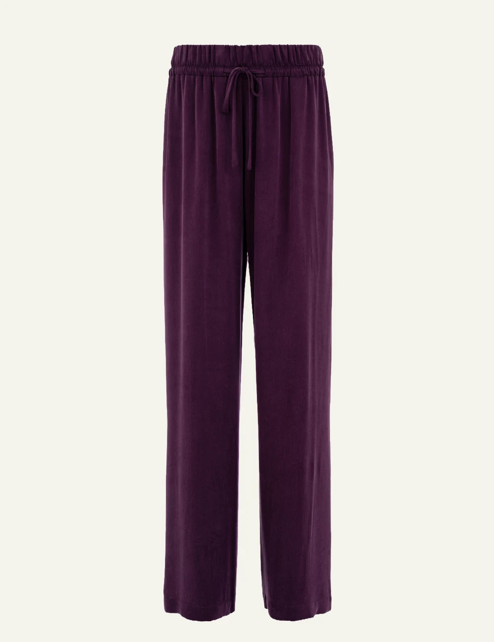 Philosophy women's purple cupro viscose wide leg pants product shot