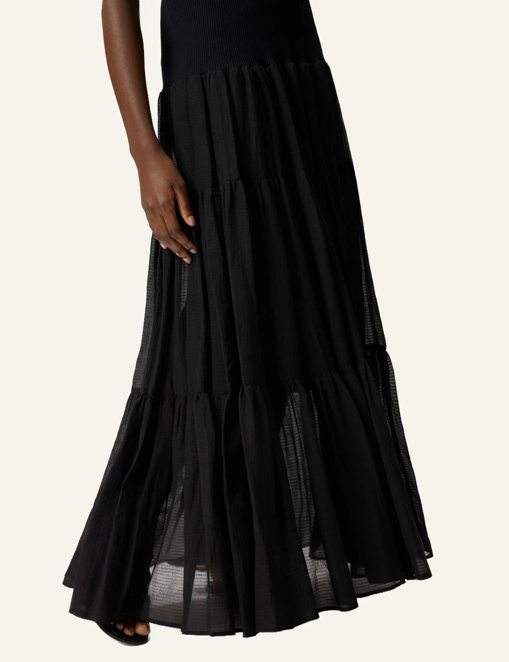 PINKO BAVENO DRESS NERO LIMOUSINE  Simple Caracters