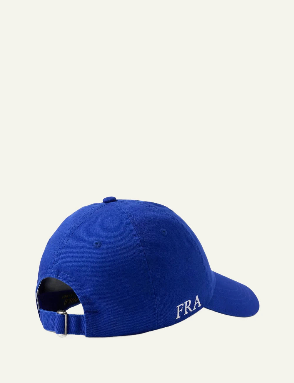 Polo Ralph Lauren blue cap with French crest embroidery back