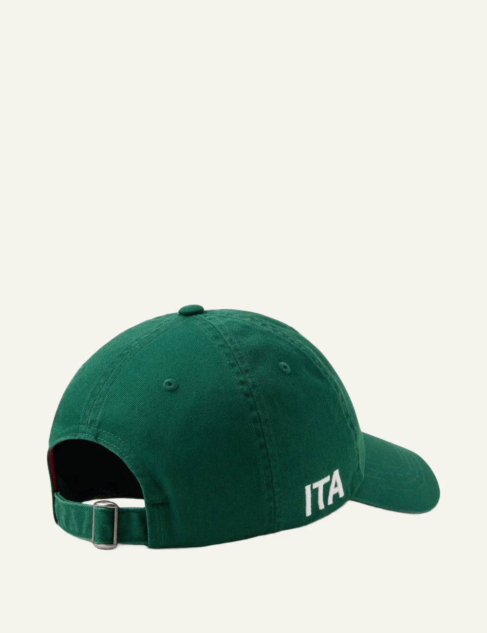 Polo Ralph Lauren green cap with Italian crest embroidery back