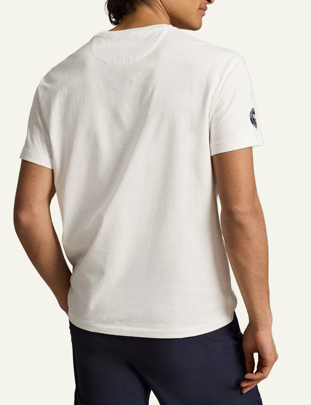 Polo Ralph Lauren Polo Bear Wimbledon t-shirt white back view