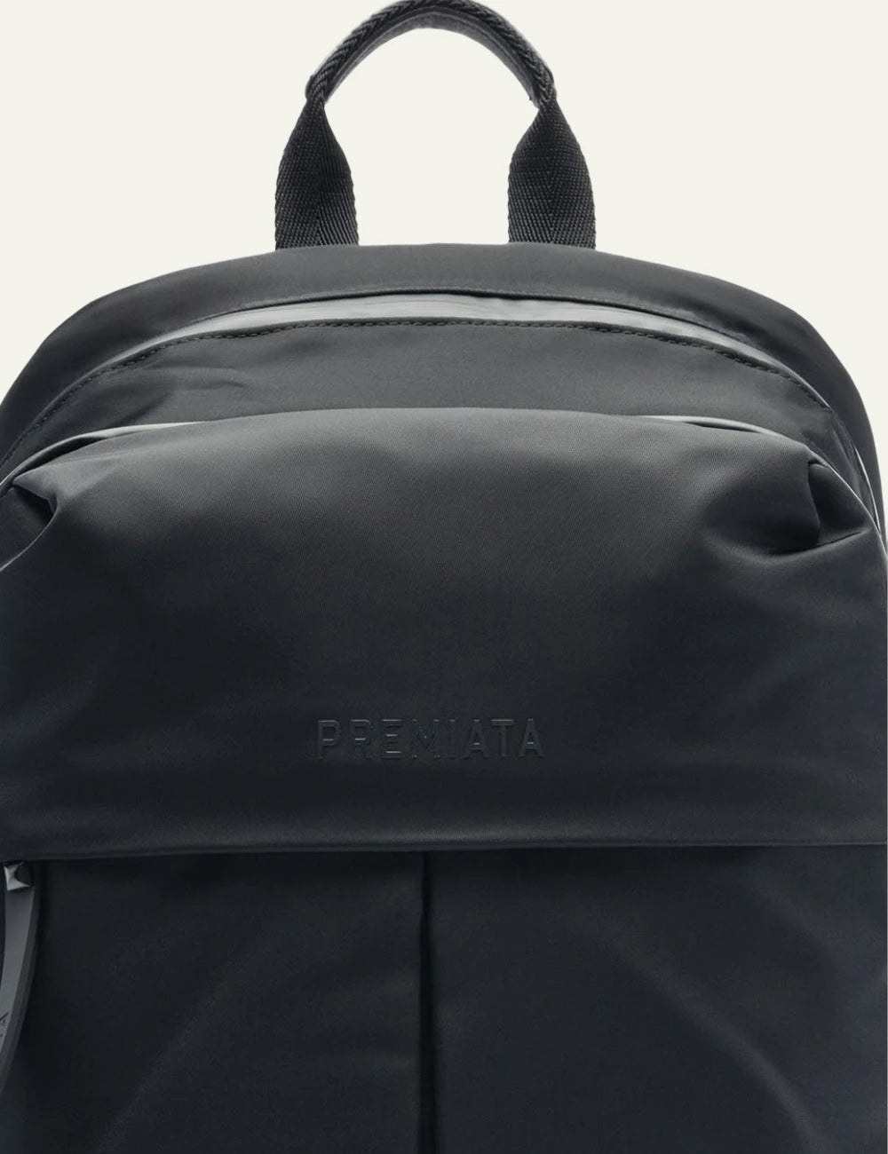 Premiata Ventura backpack black front logo view