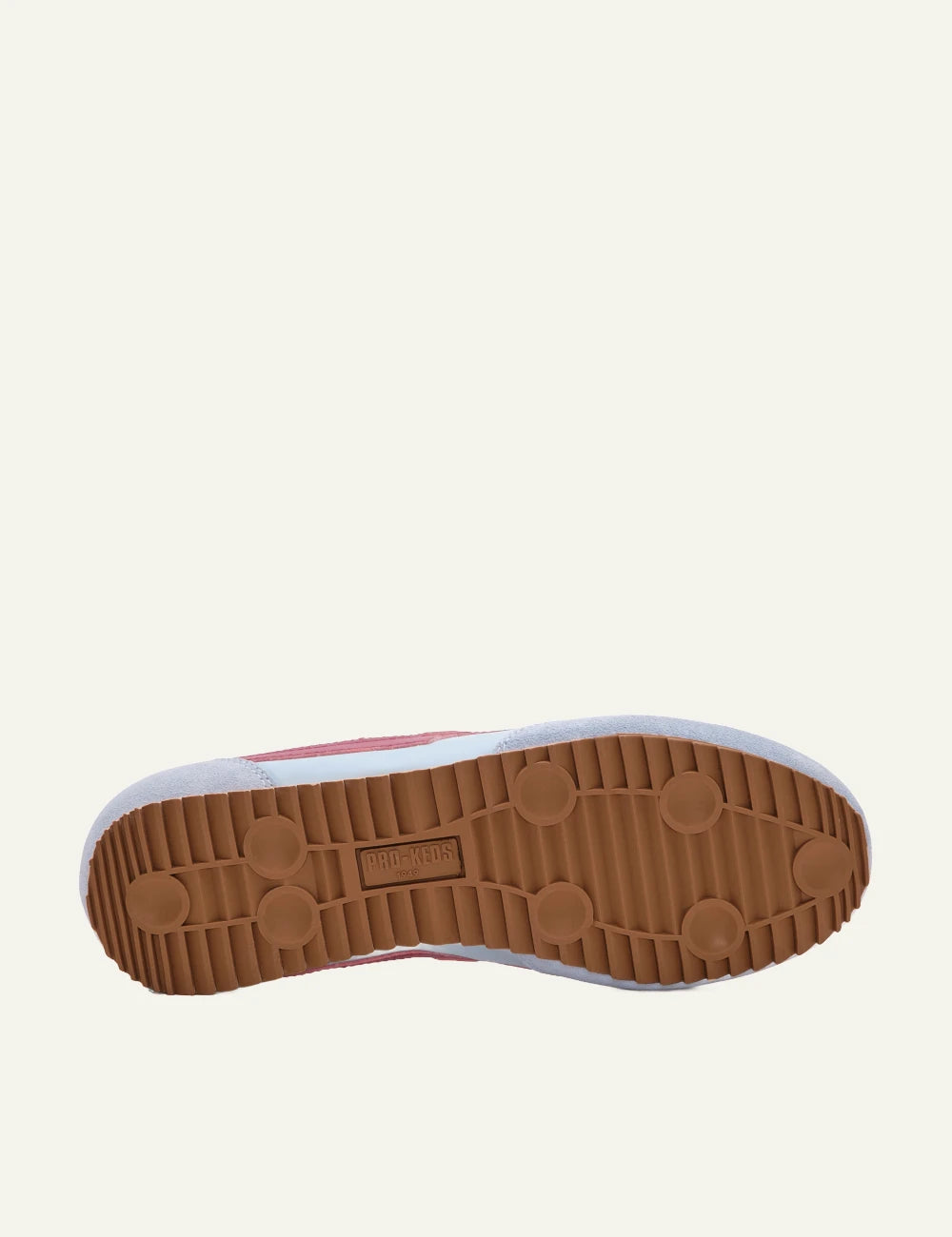 pro keds 1949 vintage nylon sneakers sky blue white sole view