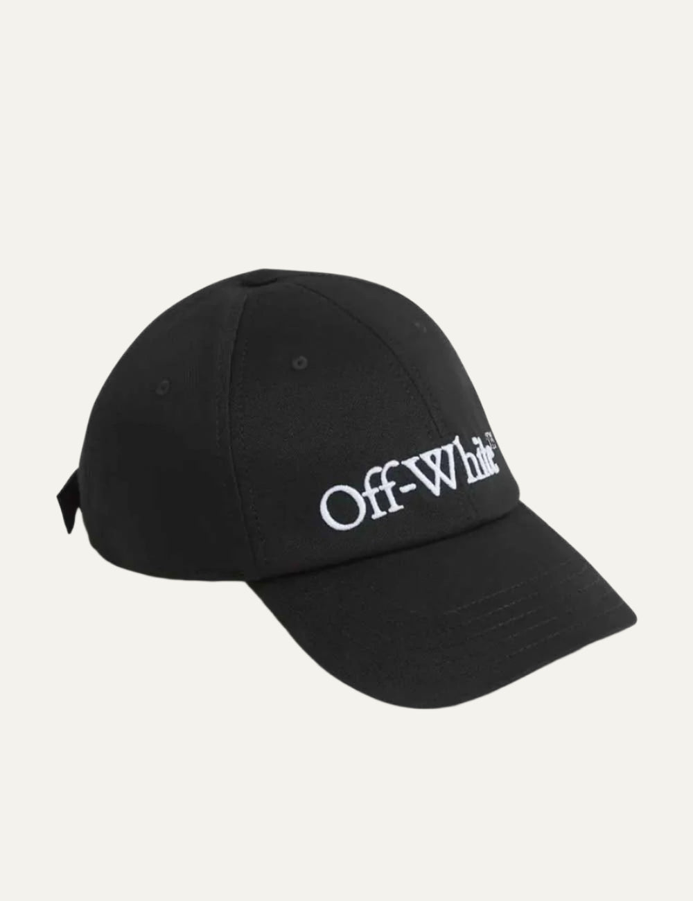 OFF WHITE DRILL BOOKISH BASEBALL CAP