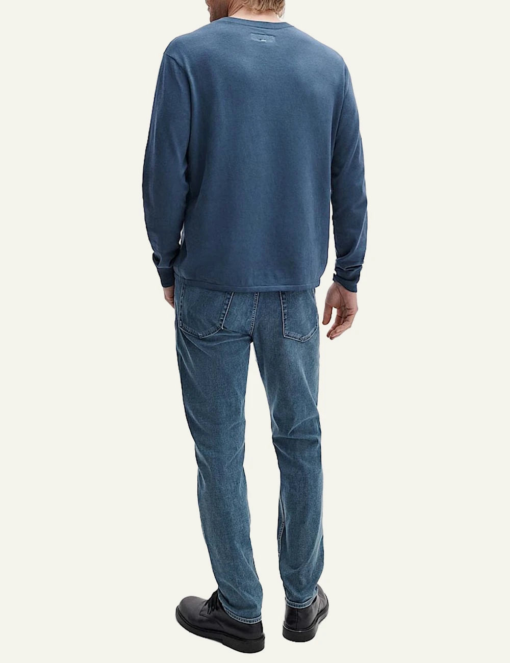 Rag &amp; Bone slim fit denim jeans medium indigo wash back view