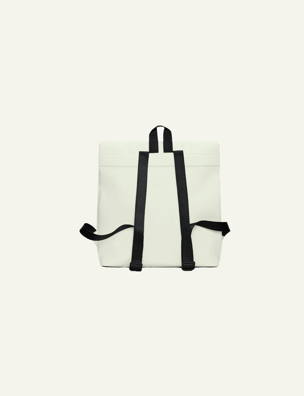 Rains Backpack Light Green back view