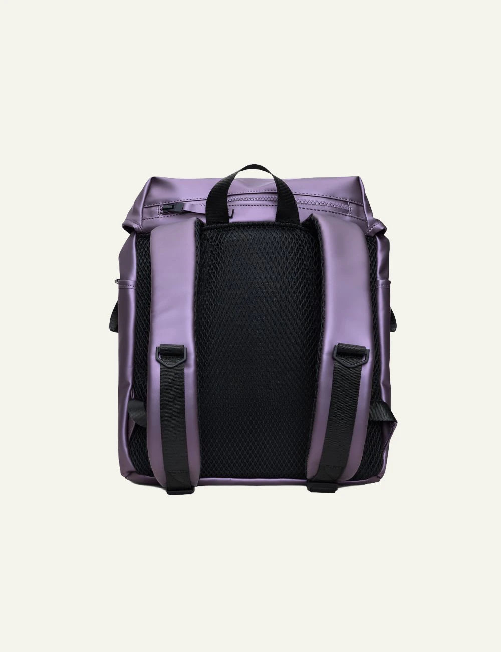 Rains Backpack Purple back view